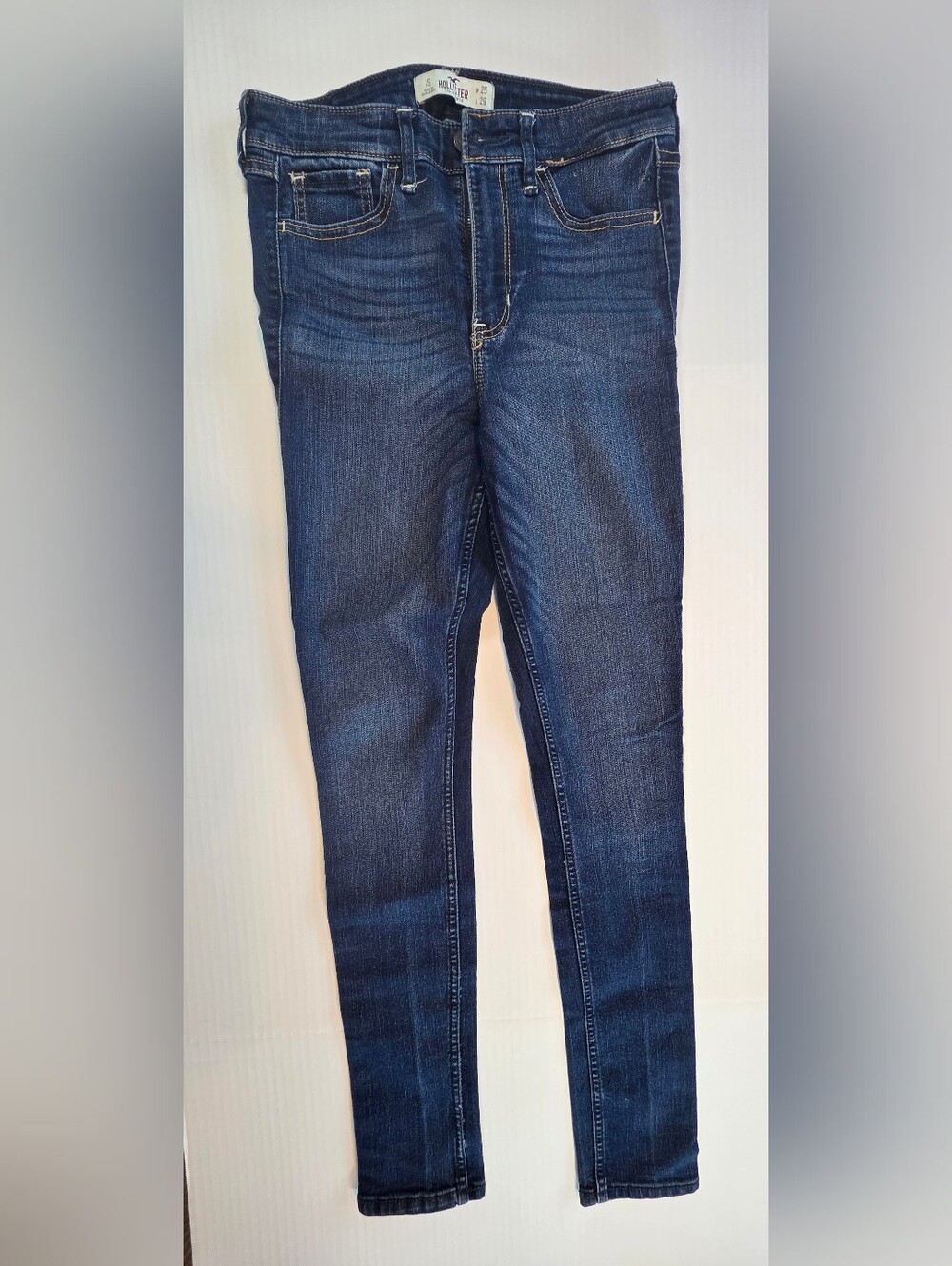 Hollister Women's Dark Indigo Skinny Jeans